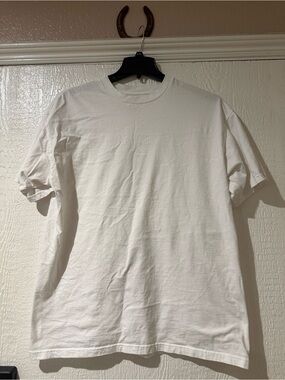 Stafford White Short Sleeve Crew Neck T-Shirt 2 for 25$